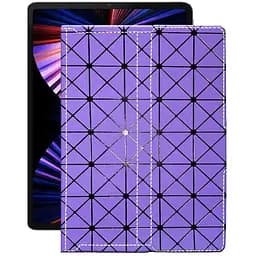 Чохол StatusCASE з екошкіри для планшету Apple iPad pro 11 2020, 2021, 2022 Фіолетовий ромб