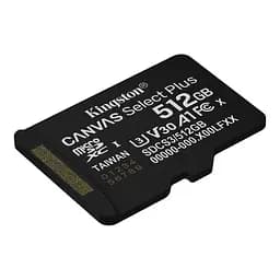 Карта пам`яті MicroSDXC 512GB UHS-I Class 10 Kingston Canvas Select Plus R150MB/s (SDCS3/512GBSP) - мініатюра 2