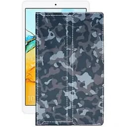 Чохол StatusCASE з екошкіри для планшету Honor Tab 5 8 Хаки-синій