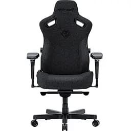 Крісло ігрове Anda Seat Kaiser 3 Pro Size XL Dark Gray Fabric (AD12YDC-XL-01-GB-PV/F-G01) - мініатюра 2