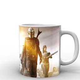 Кухоль GeekLand Зіркові війни Мандалорець постер Star Wars The Mandalorian TM.04.03 330 мл білий - мініатюра 2