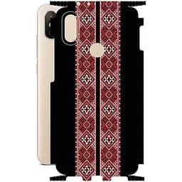 Захисна плівка StatusSKIN для Xiaomi Mi A2 Mi 6X Корпус Вініл Вишиванка 3