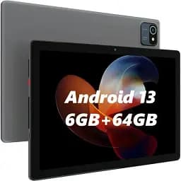 Планшет 10.1" UIVY MB1001 6/64Gb 4 ядра Android 13 5000 mAh сірий