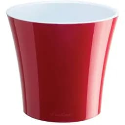 Вазон Santino Арте 3.5 л біло-червоний (ART35RP/WHT)