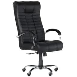 Кресло Атлантис Хром Механизм ANYFIX Мадрас коньяк