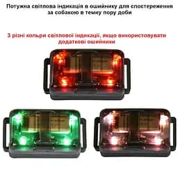 Електронний нашийник 2х для великих собак + антилай 2в1 Trainertec PTS1200 водонепроникний до 1200 м (100910-2) - мініатюра 6
