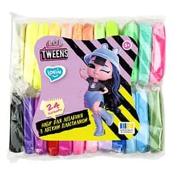Набор для лепки с воздушным пластилином L.O.L. Surprise! Tweens, LOL70192, 24 цвета