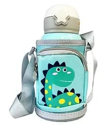 Детский термос - поилка в сумке с чашкой 3 в 1 600 ml Mumlove Бирюзовый