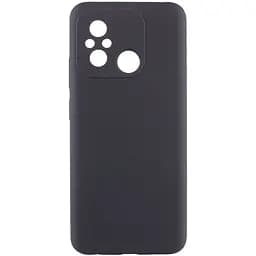 Чехол Lakshmi Silicone Cover Full Camera AAA для Xiaomi Redmi 12C Черный/Black
