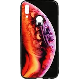 Чохол-накладка Toto Print Glass Space Case HuAwei P Smart 2019 Amethyst