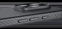 Чохол Pitaka Military-Grade Protective Case для Apple iPhone 16 Pro Max Twill 600D Black/Grey (KI1601PMPA) [126173] - мініатюра 4