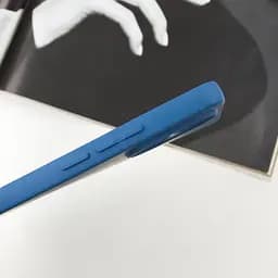 Чохол TPU GETMAN Liquid Silk Full Camera для Xiaomi Redmi Note 13 Pro 4G / Poco M6 Pro 4G / Note 14S Синій / Navy Blue - мініатюра 2