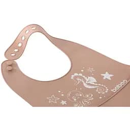 Нагрудник силіконовий Baboo Sea Life cacao (11-019) - мініатюра 2