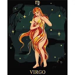 Картина за номерами на підрамнику Brushme Діва Соломія Ковальчук