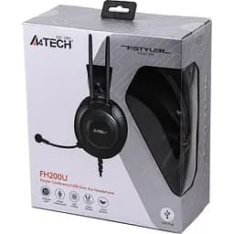 Комп'ютерна гарнітура A4Tech FH200U Grey (4711421957090) [122811] - мініатюра 5