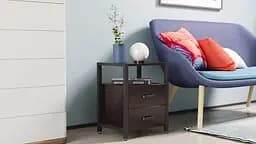 Тумба універсальна Ferrum-decor Вів'єн 2/2 50x41x40 чорний ДСП Венге 16мм (FRD-106192) - мініатюра 6