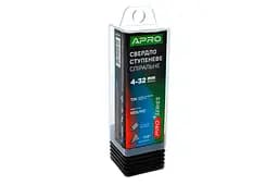 Свердло ступінчасте по металу Apro 4-32мм PRO - мініатюра 3