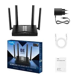WiFi 7 Mesh-маршрутизатор Cudy WR3600H 2.5G дводіапазонний BE3600 (73-00557) - мініатюра 3
