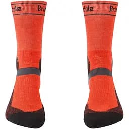 Шкарпетки Bridgedale Mountain Bike Winter Weight T2 Merino Sport Boot M Orange/Black (1053-710353.327.M) - мініатюра 2