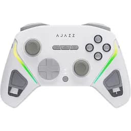 Геймпад Ajazz GP100 2.4G/BT/USB Switch/PC/iOS/Android RGB White (GP100-W)