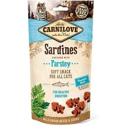 Ласощі для котів Carnilove Sardine with Parsley 50 г (для чутливого травлення)