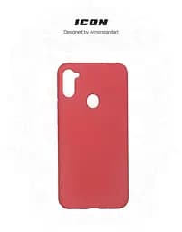Чехол ArmorStandart ICON для Samsung A11 (A115)/M11 (M115) Red (ARM56574) - мініатюра 3