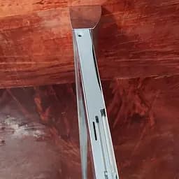 Двері в нішу Koer SR SD05-120x200-TR-01 прозоре скло Easy Clean 6 мм, хром KR5405, універсальні, прозорий, хром - мініатюра 8