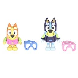 Ігровий набір 2 фігурки Bluey Час у басейні (125397)