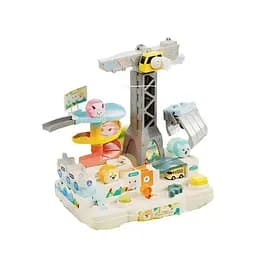 Трек T 920 A механическое управление, подсветка, звук, механический кран, шарики, наклейки