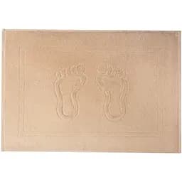 Килимок Ideia для ніг та ванної кімнати  бавовна жаккард  50х70 см бежевий  (8-35387_бежевий)