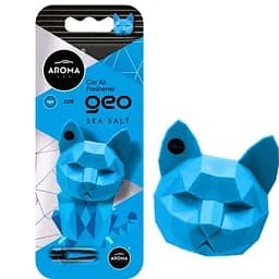 Ароматизатор в авто Арома Car Geo Cat Polymer Sea Salt (5904224121488)