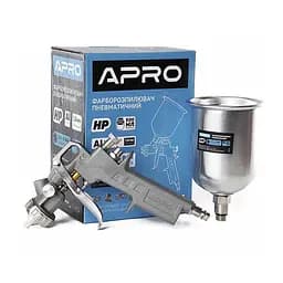 Фарборозпилювач Apro HP металевий в/б Ø 1,5 мм 500 мл 30412