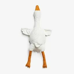 Мягкая игрушка-подушка с плюшевым пледом внутри Гусь-обнимусь 135 (см) 3 в 1 Белый Colorful Home 520-6W