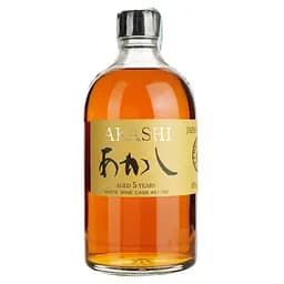 Віскі Akashi Single Malt White Wine 4 Year Old 50% 0.5 л в подарунковій упаковці - мініатюра 2