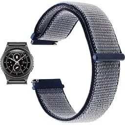 Нейлоновий ремінець Primo для годинника Samsung Gear S2 Classic SM-R732/RM-735 Navy Blue