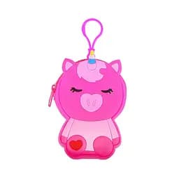 Дитячий гаманець-брелок Єдиноріг Bambi C44408, 8 х 11 х 3 см рожевий