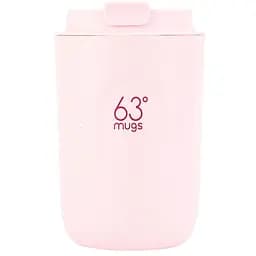 Термочашка 63mugs для кофе 380 мл розовая (63 mugs)