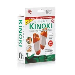 Пластир Kinoki від токсинів 10 шт, детоксикаційний набір для стоп