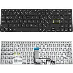 Клавіатура для ноутбука ASUS (X513, X531 series) rus, black, без кадру