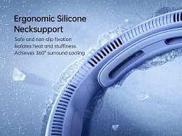 Вентилятор Jisulife Neck Fan Life4 Blue - мініатюра 10