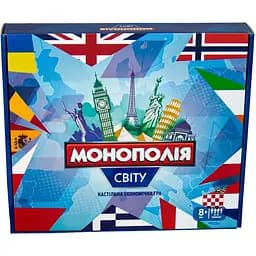 Настольная игра Strateg Монополия мира на украинском языке (7007)