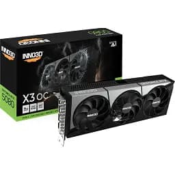 Видеокарта Inno3D GeForce RTX5080 X3 OC 16GB GDDR7 256bit PCI Express 5.0 (N50803-16D7X-17603930)
