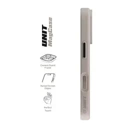 Чехол Apple iPhone 17 Pro, Unit MagSafe, серый, прозрачный, магсейф, противоударный, магнитный, панель-накладка с поддержкой MagSafe, с поддержкой беспроводной зарядки, TPU+PC, защита всего корпуса, ударопрочный, ArmorStandart (ARM86293) - мініатюра 3
