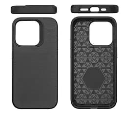 Протиударний чохол Primo Gibrid Armor для Apple iPhone 16 Pro Black - мініатюра 5