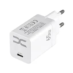 Зарядний адаптер блок живлення DC CA-F10 PD 65 W білий