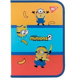 Папка факультативна Yes Minions, A4, на блискавці (492099)