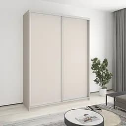 Шкаф-купе двухдверный MebelStar Уни AL 2ДСП 180x45x240 см Кашемир (MBS-3934)