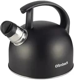 Чайник Magic Kettle зі свистком чорний матовий Ofenbach 1.5 л kuh0011112