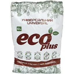 Торфяной субстрат Eco Plus Универсальный 6 л (14187)
