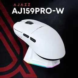 Миша Ajazz AJ159PRO White 8K Charging Dock (AJ159-PRO-W) - мініатюра 4